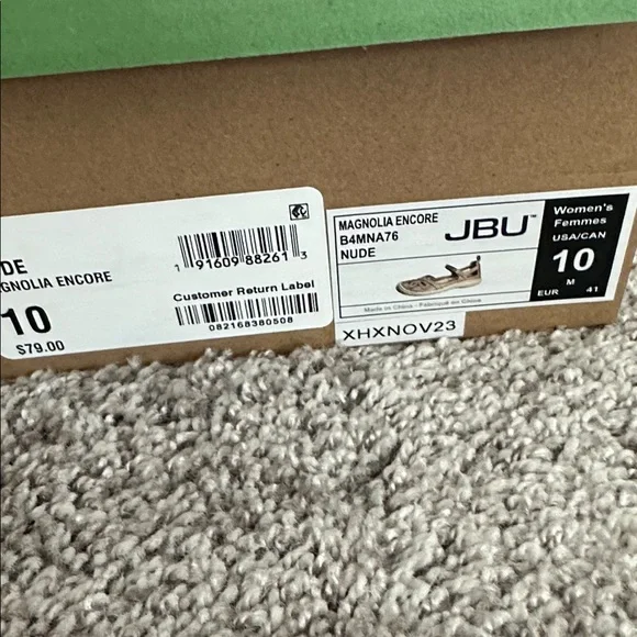 JBU Beige Mary Jane Sandals - Picture 3 of 4